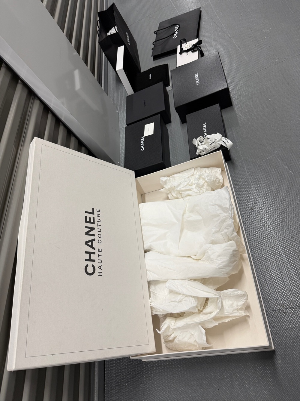 Authentic CHANEL boxes for sale- comment below